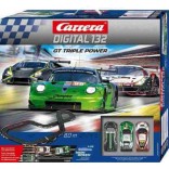 AUTORAMA CARRERA DIGITAL PISTA ELETRICA GT TRIPLE POWER COM 8 METROS 3 CARROS 1/32 CAR20030007